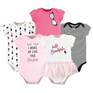 little treasure baby cotton bodysuits