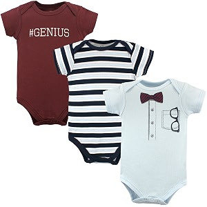 little treasure baby cotton bodysuits