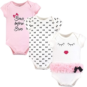 little treasure baby cotton bodysuits