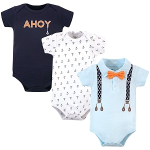 little treasure baby cotton bodysuits