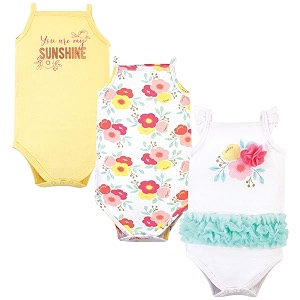 little treasure baby cotton bodysuits