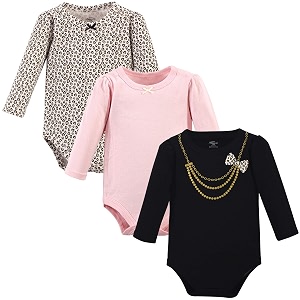 little treasure baby cotton bodysuits