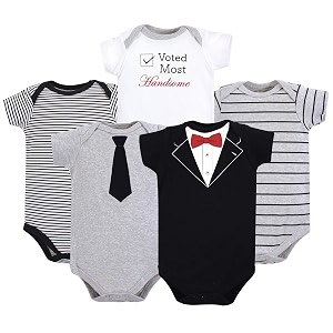 little treasure baby cotton bodysuits