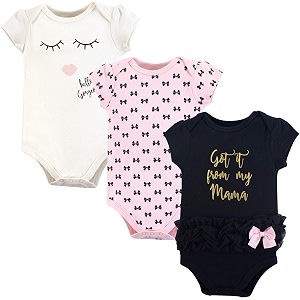 little treasure baby cotton bodysuits