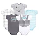Little Treasure Baby Cotton Bodysuits
