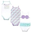 Little Treasure Baby Cotton Bodysuits