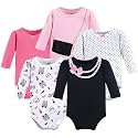 Little Treasure Baby Cotton Bodysuits