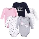 Little Treasure Baby Cotton Bodysuits