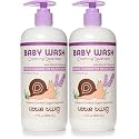 Little Twig 2-in-1 Baby Wash, Hypoallergenic Body Wash with Organic Ingredients, Baby Bath Essentials, Calming Lavender, 17 fl. oz. (Pack of 2)