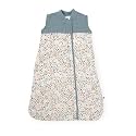 Little Unicorn 6-12 Month Quilted Sleep Sack 2.6 TOG | Soft &amp; Breathable Muslin Cotton for safer sleep | 2 way zipper (Pressed Petals)