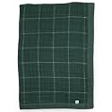 Little Unicorn Evergreen Plaid Cotton Muslin Quilt Receving Blanket | 100% Cotton | Super Soft | Babies and Toddlers | 30" x 40" | Machine Washable