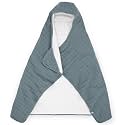 Little Unicorn Hooded Bath Towel | Absorbent Cotton &amp; Terry Blend | Larger Size for Baby &amp; Toddlers, 1-6 Years (Sea)