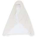 Little Unicorn Hooded Bath Towel | Absorbent Cotton &amp; Terry Blend | Larger Size for Baby &amp; Toddlers, 1-6 Years (Tan Gingham)