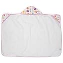 Little Unicorn Hooded Bath Towel | Absorbent Cotton &amp; Terry Blend | Larger Size for Baby &amp; Toddlers, 1-6 Years (Brain Freeze)