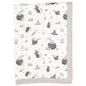 Little Unicorn New LU Cotton Muslin Baby Quilt - Cats and Cauldrons, 30x40'