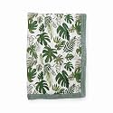 Little Unicorn Newborn Receiving Quilt | Ultra- Soft, Multi-Layered Muslin Fabric | Gift for Newborns &amp; on-The-go (Tropical Leaf)