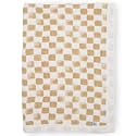 Little Unicorn Newborn Receiving Quilt | Ultra- Soft, Multi-Layered Muslin Fabric | Gift for Newborns &amp; on-The-go (Adobe Checker)