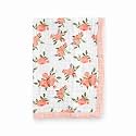 Little Unicorn Newborn Receiving Quilt | Ultra- Soft, Multi-Layered Muslin Fabric | Gift for Newborns &amp; on-The-go (Watercolor Roses)