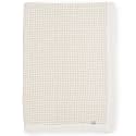 Little Unicorn Newborn Receiving Quilt | Ultra- Soft, Multi-Layered Muslin Fabric | Gift for Newborns &amp; on-The-go (Tan Gingham)