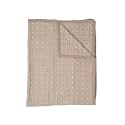 Little Unicorn – Taupe Cross Cotton Muslin Quilt X-Large Blanket 100 Percent Cotton Super Soft Toddlers and Adults X-Large 60'' x 72'' Machine Washable (UB1725)