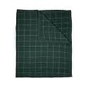 Little Unicorn Premium Quilted Throw | Super Soft, Multi-Layered Muslin XL Blanket| Great for Kids &amp; Families (Evergreen Plaid)