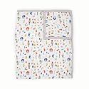 Little Unicorn Premium Quilted Throw | Super Soft, Multi-Layered Muslin XL Blanket| Great for Kids &amp; Families (Christmas Time)