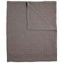 Little Unicorn Premium Quilted Throw | Super Soft, Multi-Layered Muslin XL Blanket| Great for Kids &amp; Families (Mocha)