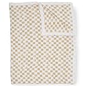 Little Unicorn Premium Quilted Throw | Super Soft, Multi-Layered Muslin XL Blanket| Great for Kids & Families (Adobe Checker)