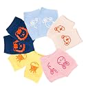 Little World Baby Knee Pads for Crawling - 5 Pack Anti Slip Unisex Baby Knee Protectors - Toddler Knee Pads for Baby