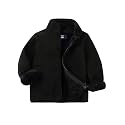 LittleSpring Boys Girls Polar Fleece Jackets Fur Lined Zip Up Warm Winter Coat