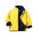 LittleSpring Boys Girls Polar Fleece Jackets Fur Lined Zip Up Warm Winter Coat