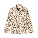 LittleSpring Kids Neutral Polar Fleece Jackets Quarter-Zip Pullover with Elastic Cuffs