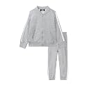 LittleSpring Little Boys Tracksuit Zip Up Athletic Hoodie and Jogger Pants 2-Piece Set