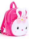 Littoze Rabbit White School Bag Soft Material Plush Backpack Children's Gifts Boy/Girl/Baby School Bag For Kids (Age 2 to 6 Year) School Bag ( 12 L ) School Bag 12 L Backpack