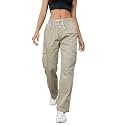 LITZO Cotton Cargo Pants for Women 