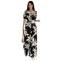 LITZO Dress for Women Long Rayon