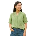 LITZO Shirts for Women - Korean Style Long Sleeve Button Down | Regular Fit Western Latest Stylish Office Wear Tops Women (NO-98-101)
