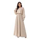 LITZO Womens One Piece Dress - Georgette
