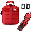LIVANS 1000D First Aid Bag Empty, Medical Ifak Pouch for Emergency &amp; EMT