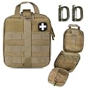 LIVANS 1000D First Aid Bag Empty, Medical Ifak Pouch for Emergency &amp; EMT