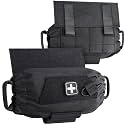 LIVANS Roll Up IFAK Pouch, Medical Drop Dump Pouch MOLLE First Aid Pouches
