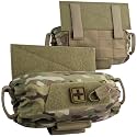 LIVANS Roll Up IFAK Pouch, Medical Drop Dump Pouch MOLLE First Aid Pouches