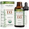 Live Wise Naturals Vitamin D3 1000 IU 25 MCG Drops