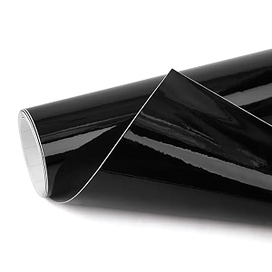 12 x 120 inch black glossy