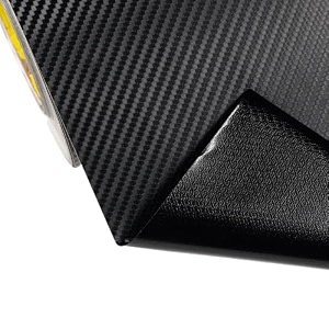 carbon fiber wrap vinyl film car interior wrap stickers car wrap vinyl roll with air release wrap sticker decal sheet self adhesive bubble free 24 x 150 inch 3d black carbon