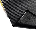 Carbon Fiber Wrap Vinyl Film Car Interior Wrap Stickers Car Wrap Vinyl Roll with Air Release Wrap Sticker Decal Sheet Self Adhesive Bubble Free (12 X 100 Inch, 3D Black Carbon)