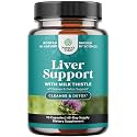 Liver Cleanse Capsules with Milk Thistle, Choline & Dandelion, 90 Capsules