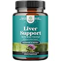Liver Cleanse Support - Milk Thistle Supplement with Choline - 70 Count