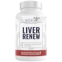 Liver Renew - Liver Cleanse Detox & Repair - Liver Support Supplement with Artichoke Extract, Milk Thisle, Dandelion and Turmeric (1 Bottle)