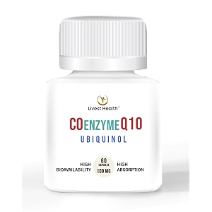 coq10 supplement 100 mg coenzyme q10 ubiquinol high absorption antioxidant heart health 60 capsules